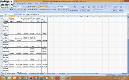 ������ �������� �� ������ ������������ � Excel, ������� 3